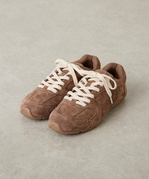 MOHI（モヒ）の「MOHI/COLLAGE別注スウェードスニーカー（スニーカー・レディース・ダークブラウン・36/37/38）」の12枚目の写真
