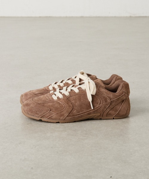 MOHI（モヒ）の「MOHI/COLLAGE別注スウェードスニーカー（スニーカー・レディース・ダークブラウン・36/37/38）」の13枚目の写真