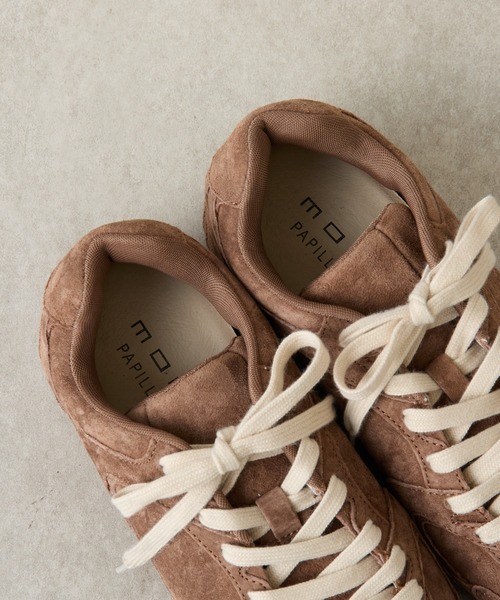 MOHI（モヒ）の「MOHI/COLLAGE別注スウェードスニーカー（スニーカー・レディース・ダークブラウン・36/37/38）」の17枚目の写真