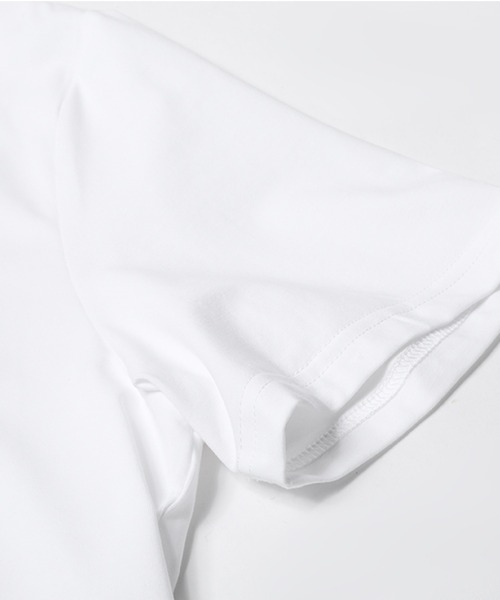 LA POMME petit(ラポミ・プチ)の「Embroidered Signature T(Tシャツ/カットソー・レディース・ホワイト/ブラック・SMALL/MEDIUM/LARGE)」の10枚目の写真
