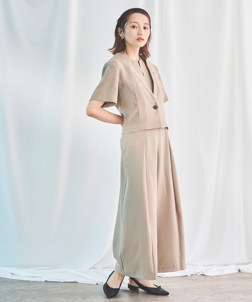Sirin(シリン)の「≪セットアップ可≫ リラックスツイル オールインワン【2サイズ展開】(つなぎ/オールインワン・レディース・グレー/ブラウン・X-SMALL/SMALL)」の14枚目の写真