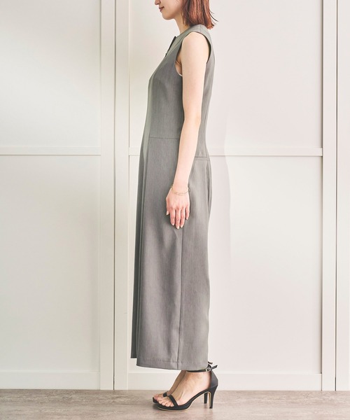 Sirin(シリン)の「≪セットアップ可≫ リラックスツイル オールインワン【2サイズ展開】(つなぎ/オールインワン・レディース・グレー/ブラウン・X-SMALL/SMALL)」の11枚目の写真