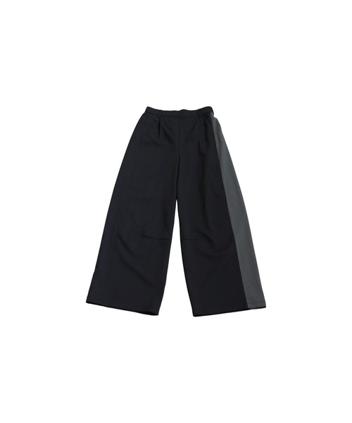 antiqua(アンティカ)の「配色切替 ワイドパンツ(その他パンツ・レディース・グレー/ブラック・MEDIUM/LARGE)」の15枚目の写真
