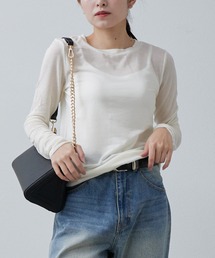 Lui's | カシミヤソフトクルーネックニット(ニット/セーター)