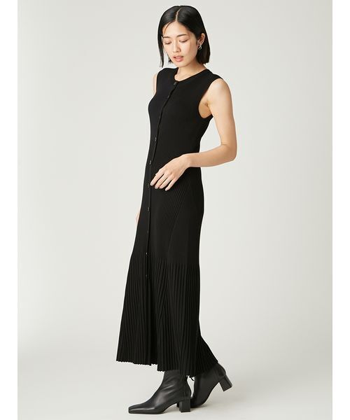 FRAY I.D（フレイアイディー）の「スカーフセットニットワンピース