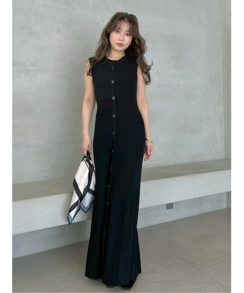 スカーフセットニットワンピース（ワンピース）｜FRAY I.D（フレイ