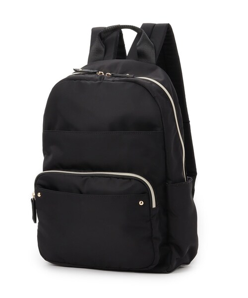 SHOO・LA・RUE（シューラルー）の「【撥水】整理整頓できちゃうリュック【低反発ショルダー】（バックパック/リュック・レディース・グレー/ブラック/ネイビー/ブラック系4・00）」の21枚目の写真