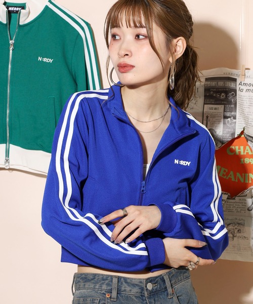 NERDY ノルディ NY トラックトップ ジャージ セットアップ ジャージ上下