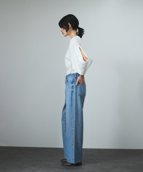 SALON adam et rope'（サロン アダム エ ロペ）の「【PELLICO SUNNY（ペリーコ サニー）】メッシュブーツ（ブーツ・レディース・ホワイト系その他/ブラック・36/38/37）」の4枚目の写真