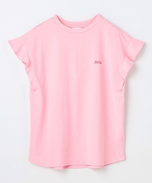 ANY(エニィ)の「【Barbie(TM)】フリルTシャツ(Tシャツ/カットソー・レディース・ブラック系/ピンク系/ホワイト系・F)」の3枚目の写真