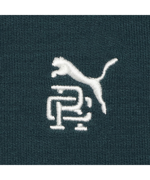 PUMA(プーマ)の「PUMA プーマ メンズ ゴルフ PUMA x Reigning Champ クラウドスパン クォータージッ(Tシャツ/カットソー・メンズ・ホワイト×ピンク/オフホワイト・SMALL/MEDIUM/X-SMALL/X-LARGE/LARGE)」の10枚目の写真