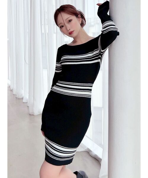 リブニットワンピース（ワンピース）｜RESEXXY（リゼクシー）の