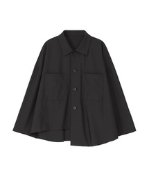 ZUCCA ジップジャケット ブラック フランス製 0 ジャケット・アウター archive ZUCCA black work shirt jacket