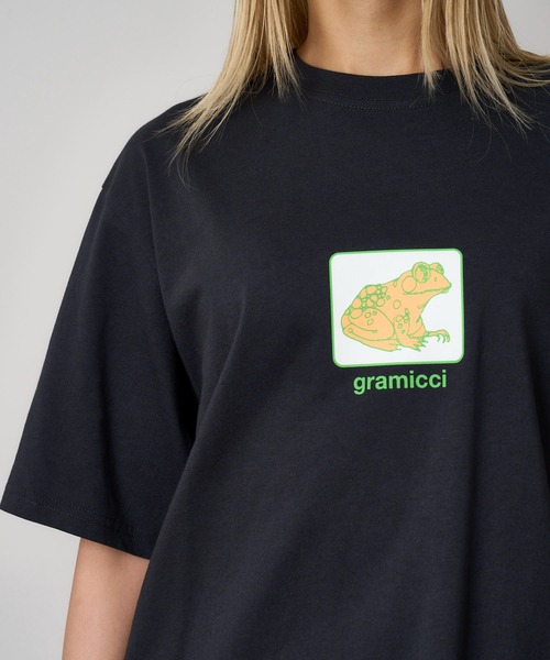 Gramicci（グラミチ）の「TOAD TEE｜トードTシャツ　UNISEX（Tシャツ/カットソー・メンズ・ブラック系その他/ヘザーグレー/ホワイト・XXL/M/L/S/XL）」の2枚目の写真