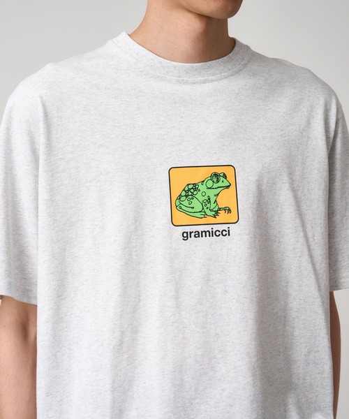Gramicci（グラミチ）の「TOAD TEE｜トードTシャツ　UNISEX（Tシャツ/カットソー・メンズ・ブラック系その他/ヘザーグレー/ホワイト・XXL/M/L/S/XL）」の3枚目の写真