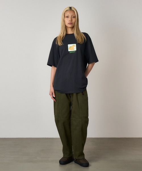 Gramicci（グラミチ）の「TOAD TEE｜トードTシャツ　UNISEX（Tシャツ/カットソー・メンズ・ブラック系その他/ヘザーグレー/ホワイト・XXL/M/L/S/XL）」の5枚目の写真
