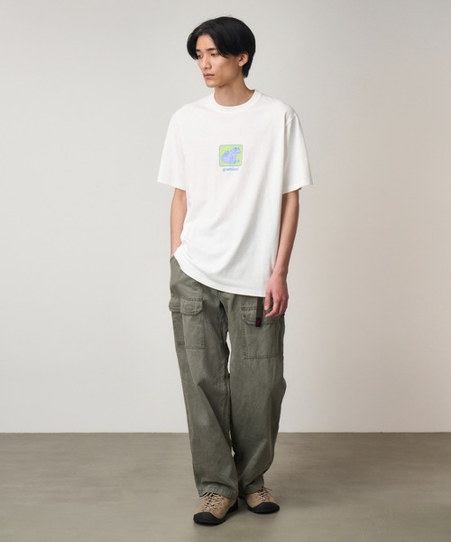 Gramicci（グラミチ）の「TOAD TEE｜トードTシャツ　UNISEX（Tシャツ/カットソー・メンズ・ブラック系その他/ヘザーグレー/ホワイト・XXL/M/L/S/XL）」の6枚目の写真
