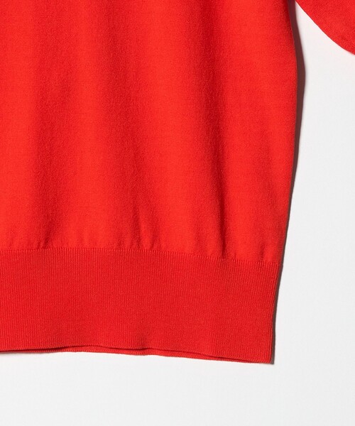 MARW UNITED ARROWS(マルゥ ユナイテッドアローズ)の「<MARW UNITED ARROWS>コンパクト ショートスリーブ ニット(ニット/セーター・レディース・ブラック/オレンジ/ライトグレー・FREE)」の19枚目の写真