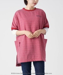 NAIGAI（ナイガイ）の「Gaspard et Lisa 裏毛フリース起毛 ウルーウニ柄 半袖チュニック エプロン 70834014（エプロン）」