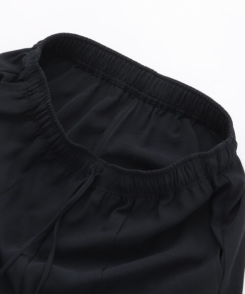 MACKINTOSH PHILOSOPHY(マッキントッシュ フィロソフィー)の「【Alby Easy Pants Wide(アルビー イージーパンツ ワイド)】バックサテン(その他パンツ・レディース・ベージュ/ダークネイビー・38/36/34)」の10枚目の写真