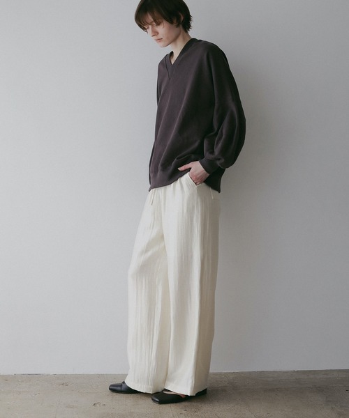 VOLUME SLEEVE LOGO SWEAT（スウェット）｜MANOF（マノフ）の