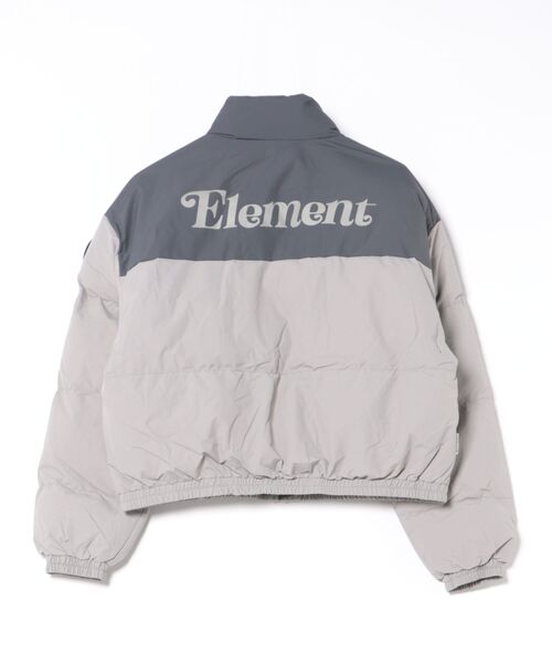 ELEMENT(エレメント)の「ELEMENT/エレメント 中綿ジャケット BF024-782(その他アウター・レディース・グレー/ブラック・M)」の3枚目の写真