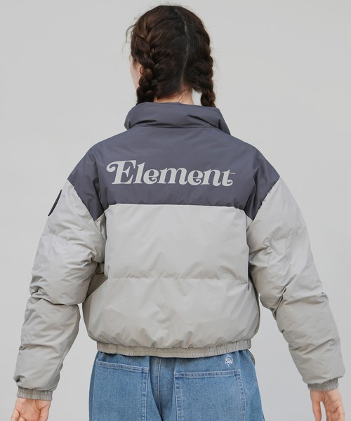 ELEMENT(エレメント)の「ELEMENT/エレメント 中綿ジャケット BF024-782(その他アウター・レディース・グレー/ブラック・M)」の12枚目の写真