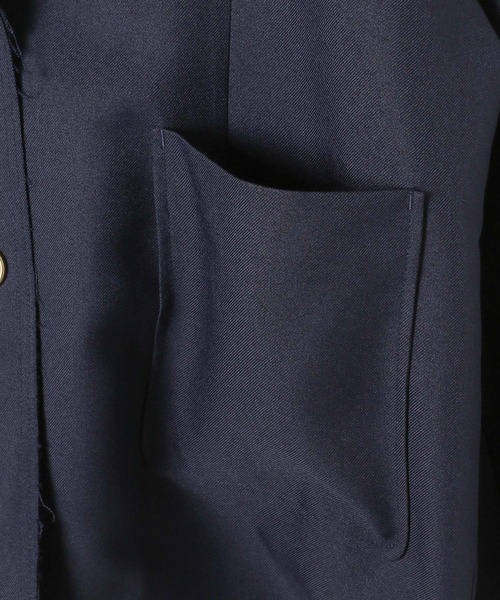 niko and...（ニコアンド）の「ホヅホヅルーズジャケット（テーラードジャケット・レディース・ブラウン/チャコール/ネイビー・FREE）」の12枚目の写真