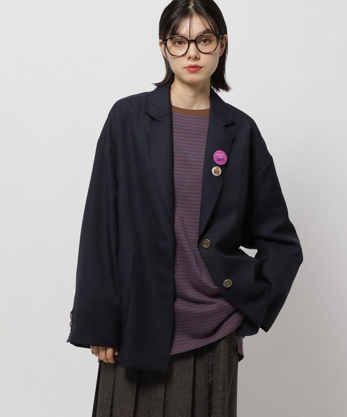 セール】ホヅホヅルーズジャケット（テーラードジャケット）｜niko and