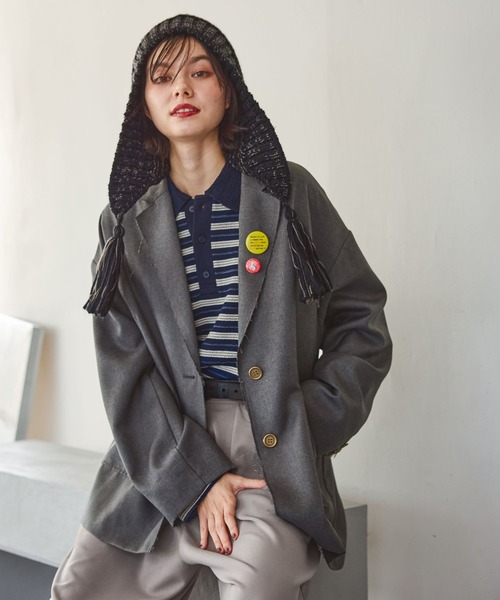 セール】ホヅホヅルーズジャケット（テーラードジャケット）｜niko and