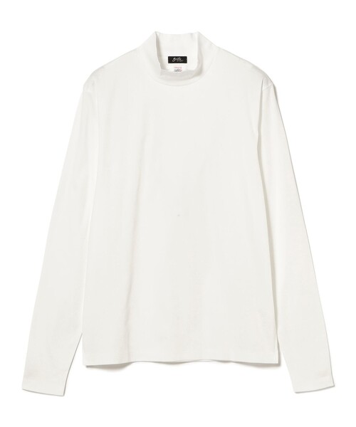 BRILLA per il gusto（ブリッラペルイルグースト）の「ALBINI コットン モックネック カットソー（Tシャツ/カットソー・メンズ・ホワイト/ネイビー/ブラック・L/M/S/XL/XS）」の12枚目の写真