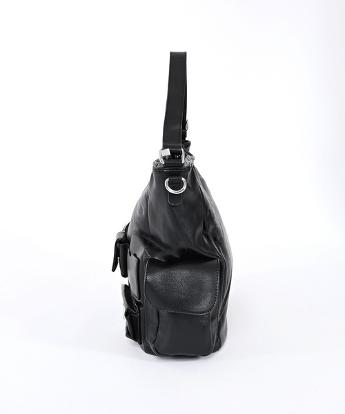 Narcissus（ナルシス）の「【大容量】2WAYマルチポケットショルダーバッグ《動画あり》（ショルダーバッグ・レディース・ブラック/ホワイト・FREE）」の6枚目の写真