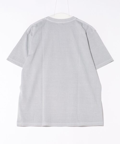 sunny branch(サニーブランチ)の「★PaCoMa/パコマ★Styraco saurus TEE (ADULT)(Tシャツ/カットソー・メンズ・スミクロ/ライトグレー/オフホワイト/サックスブルー・LARGE)」の5枚目の写真