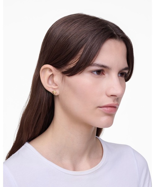 MARC JACOBS(マークジェイコブス)の「STAR BALLOON MICRO EARRINGS/スター バルーン マイクロ ピアス(ピアス(両耳用)・レディース・グレー系その他4/アンティークゴールド・ONE SIZE)」の5枚目の写真
