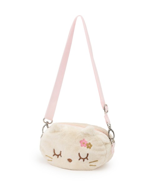 KP DECO（ケーピーデコ）の「mimiちゃん＆ココちゃん リバーシブルショルダーバッグ（ショルダーバッグ・キッズ・ピンク/オフホワイト・FREE）」の9枚目の写真