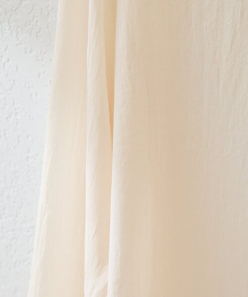 Drawing Numbers(ドローイング ナンバーズ)の「【Drawing Numbers】トリアセポリシースルーブラウス(シャツ/ブラウス・レディース・グレイッシュベージュ/アイボリー/ブラック・38)」の5枚目の写真