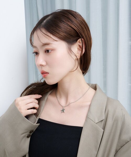 Kastane（カスタネ）の「【fiw.】スタートップネックレス（ネックレス・レディース・シルバー/ゴールド・FREE）」の9枚目の写真