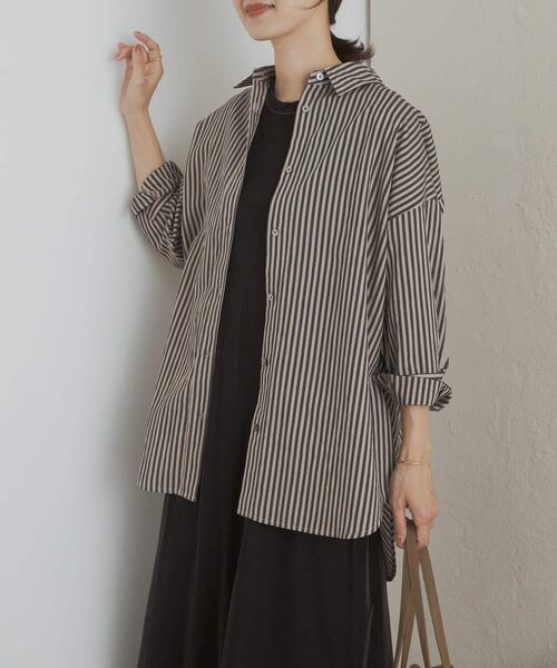 ストライプオーバーシャツ（シャツ/ブラウス）｜URBAN RESEARCH DOORS
