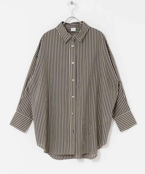 セール】ストライプオーバーシャツ（シャツ/ブラウス）｜URBAN