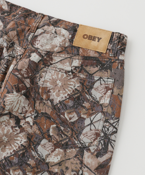 OBEY（オベイ）の「OBEY/オベイCLASSIC BAGGY DENIM（その他パンツ・メンズ・ブラウン・30/32）」の5枚目の写真
