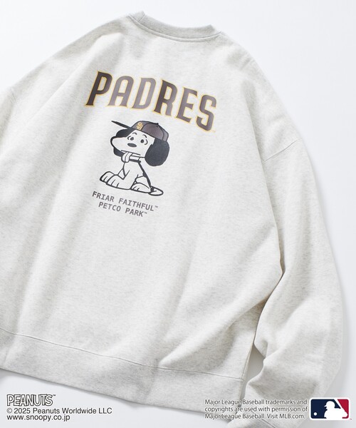セール】限定展開 MLB×PEANUTS 別注 ビッグシルエット バックプリント