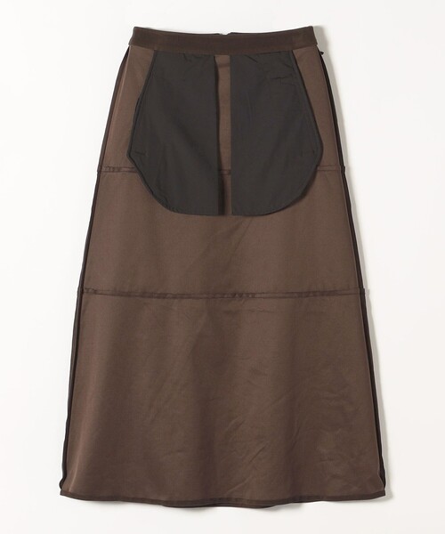 セール】quaranciel:〈洗濯機可能〉ポリエステル スエード フレア