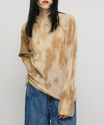 KBF | マーブルメローデザイントップス(Tシャツ/カットソー)