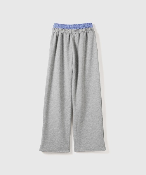 VICKY（ビッキー）の「ハイショクドッキングスウェットパンツ≪手洗い可能≫（スウェットパンツ・レディース・ブラック/ネイビー/ライトグレー・M）」の16枚目の写真