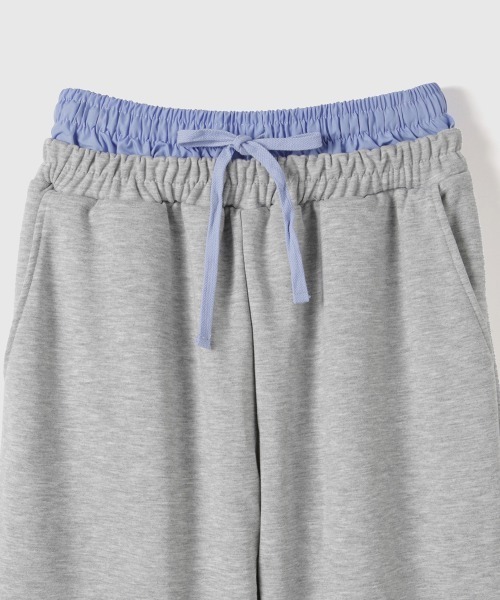 VICKY（ビッキー）の「ハイショクドッキングスウェットパンツ≪手洗い可能≫（スウェットパンツ・レディース・ブラック/ネイビー/ライトグレー・M）」の17枚目の写真