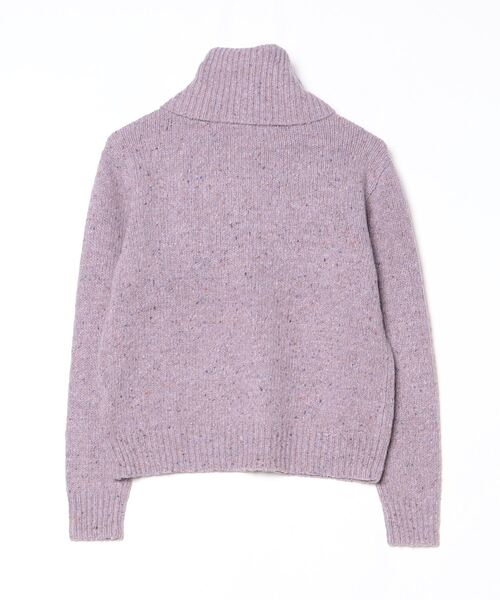 バックルトリム メランジ タートルネック セーター（ニット/セーター