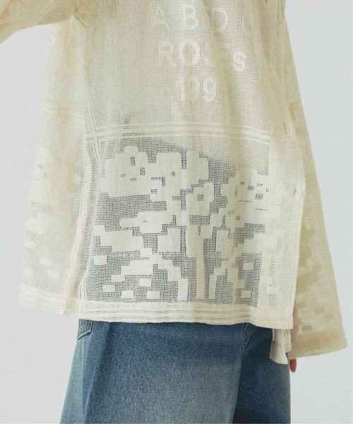 ROSE BUD(ローズバッド)の「ORIGINAL LACE SHIRT(シャツ/ブラウス・レディース・ブラック/オフホワイト・ONE SIZE)」の17枚目の写真