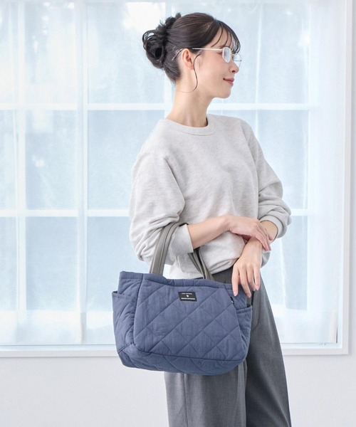 ROOTOTE(ルートート)の「ルートート / LT.デリ.パルーティ.キルト-D(トートバッグ・レディース・ブラック/アイボリー/ブルー/レッド・FREE)」の3枚目の写真