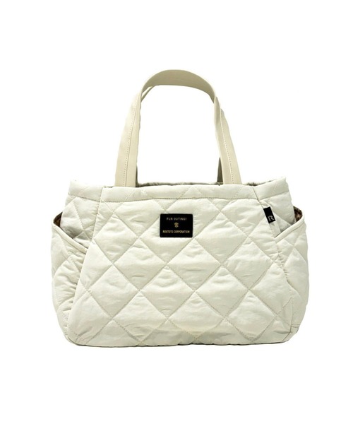ROOTOTE(ルートート)の「ルートート / LT.デリ.パルーティ.キルト-D(トートバッグ・レディース・ブラック/アイボリー/ブルー/レッド・FREE)」の1枚目の写真
