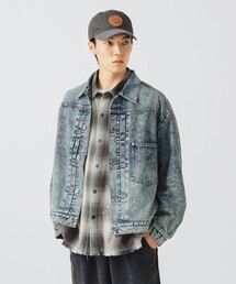 GMS ペイント デニム ジャケット